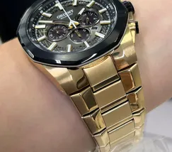 Relógio Orient Solartech Cronógrafo MGSSC058 Dourado | Taniguchi Relógios - imagem 5