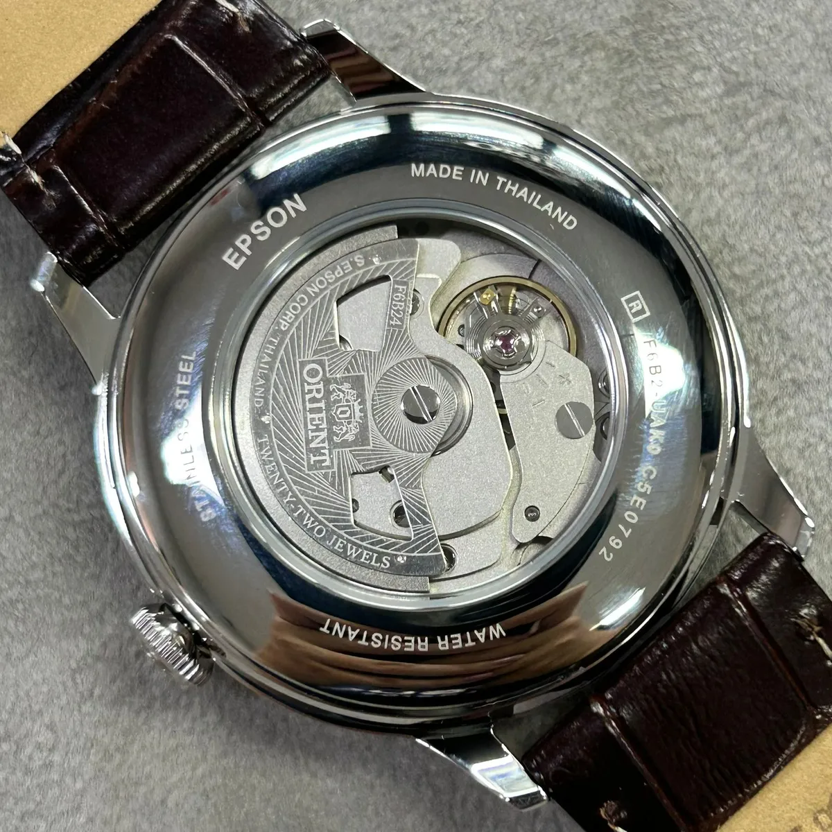 Relógio Orient Bambino Sun & Moon RA-AK0803Y30B Automático