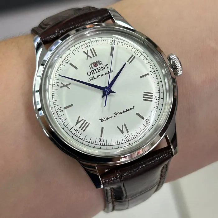 Relógio Orient Bambino 38mm RABB0002S30B Automático | Taniguchi Relógios