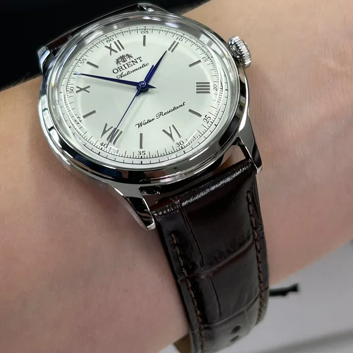 Relógio Orient Bambino 38mm RABB0002S30B Automático | Taniguchi Relógios