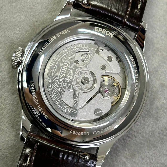 Relógio Orient Bambino 38mm RABB0002S30B Automático | Taniguchi Relógios