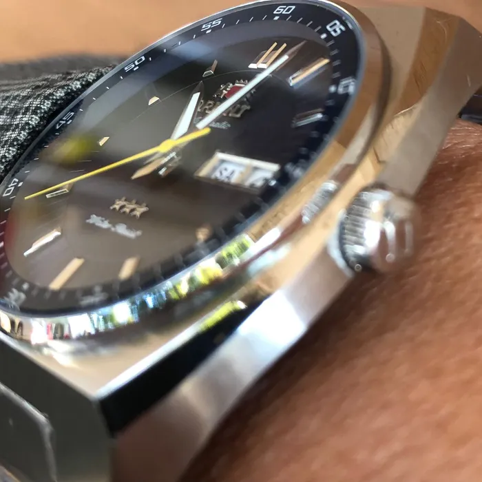 Relógio Orient 3 Estrelas Automático 469SS087NH Azul | Taniguchi Relógios