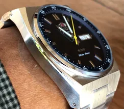 Relógio Orient 3 Estrelas Automático 469SS087NH Azul | Taniguchi Relógios - imagem 2