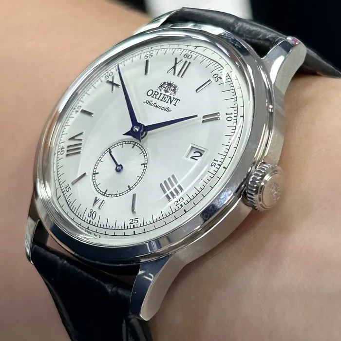 Relógio Orient Bambino 38mm Small Seconds RA-AP0104S30B | Taniguchi Relógios