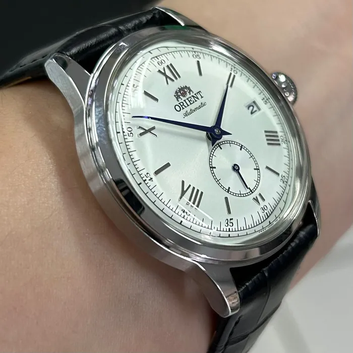 Relógio Orient Bambino 38mm Small Seconds RA-AP0104S30B | Taniguchi Relógios