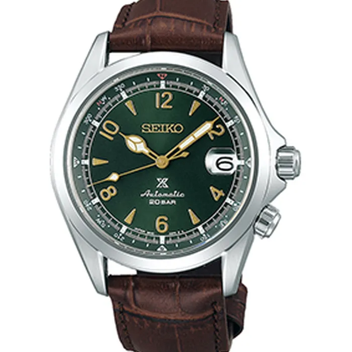 Relógio Seiko Prospex Alpinist SPB121J1 Verde Automático | Taniguchi Relógios