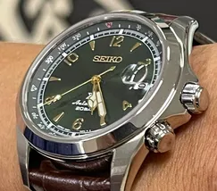 Relógio Seiko Prospex Alpinist SPB121J1 Verde Automático | Taniguchi Relógios - imagem 5
