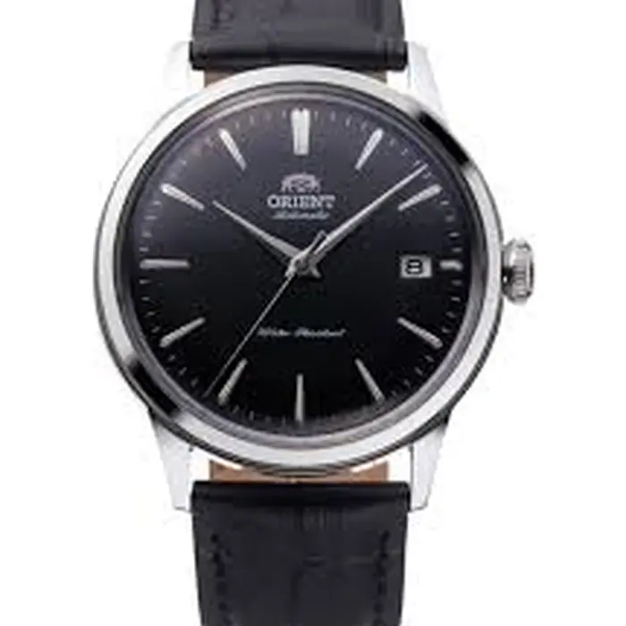 Relógio Orient Bambino 38mm RA-AC0M02B30B Automático Preto | Taniguchi Relógios