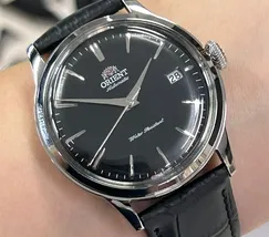 Relógio Orient Bambino 38mm RA-AC0M02B30B Automático Preto | Taniguchi Relógios - imagem 1