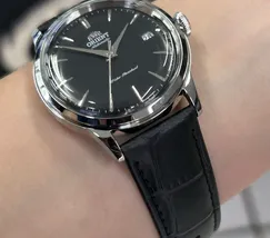 Relógio Orient Bambino 38mm RA-AC0M02B30B Automático Preto | Taniguchi Relógios - imagem 5