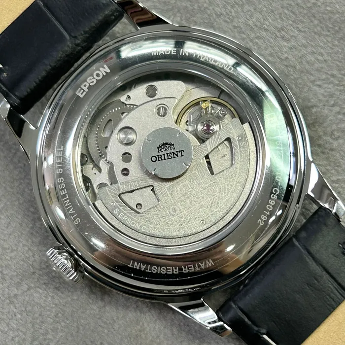 Relógio Orient Bambino 38mm RA-AC0M02B30B Automático Preto | Taniguchi Relógios