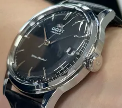 Relógio Orient Bambino 38mm RA-AC0M02B30B Automático Preto | Taniguchi Relógios - imagem 4