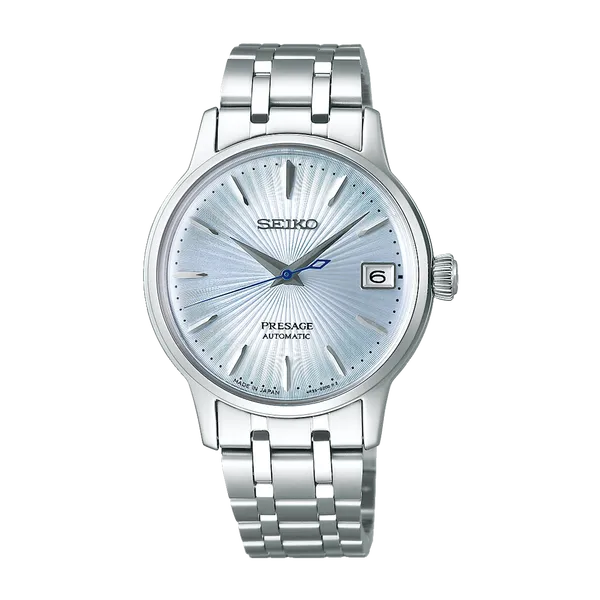 Seiko Presage feminino Automático Cocktail time SRP841J1 Skydiving