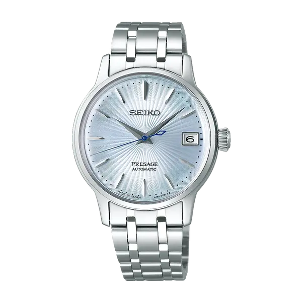 Seiko Presage feminino Automático Cocktail time SRP841J1 Skydiving