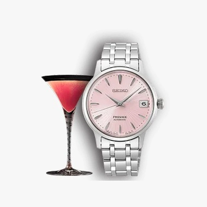 Relógio Seiko Presage Feminino SRP839J1 Automático Rosa | Taniguchi Relógios