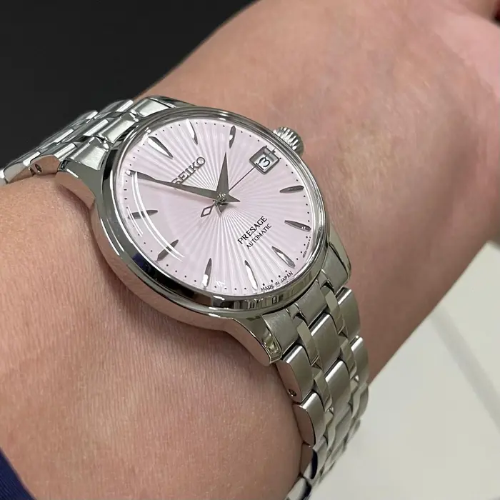 Relógio Seiko Presage Feminino SRP839J1 Automático Rosa | Taniguchi Relógios
