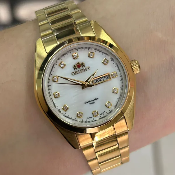 Orient 3 EStrelas Automático Feminino Classico NH6GG002