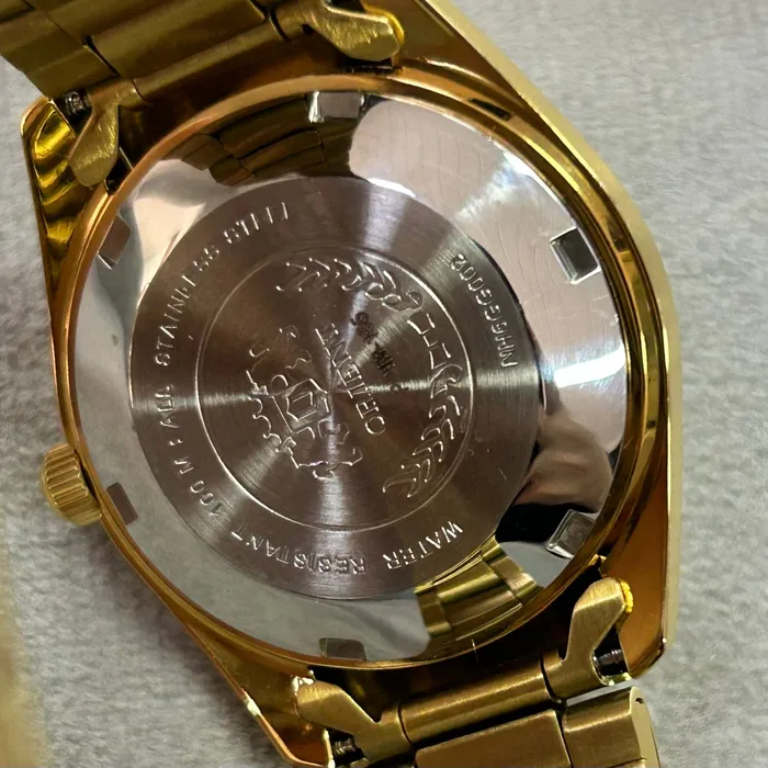 Relógio Orient Heritage 3 Estrelas NH6GG002 Dourado NH36 | Taniguchi Relógios