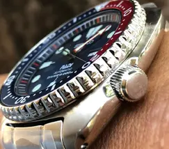 Seiko Automático Prospex Turtle PADI SRPE99 Pepsi - imagem 5