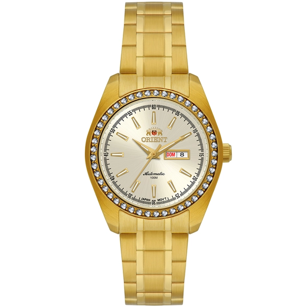 Orient 3 EStrelas Automático Feminino Classico NH6GG003 C1KX