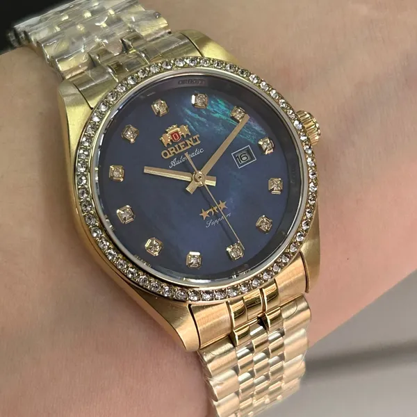 Orient 3 EStrelas Automático Feminino Classico NH5GG001 D1KX