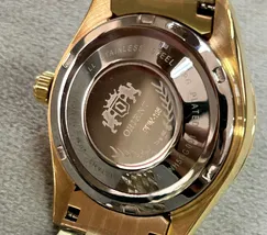 Relógio Orient 3 Estrelas NH5GG001 Dourado Automático Hacking | Taniguchi Relógios - imagem 6