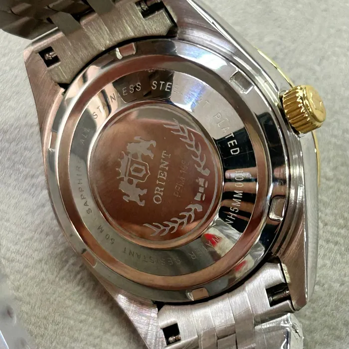 Relógio Orient Feminino Automático NH5MM001-D1SK Safira Original | Taniguchi Relógios