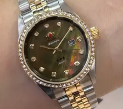 Relógio Orient Feminino Automático NH5MM001-E1SK Safira Original | Taniguchi Relógios - imagem 1
