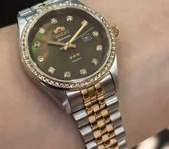 Relógio Orient Feminino Automático NH5MM001-E1SK Safira Original | Taniguchi Relógios - imagem 5