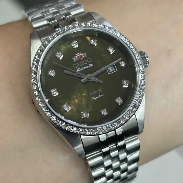 Orient 3 EStrelas Automático Feminino Classico NH5SS001 E1KX