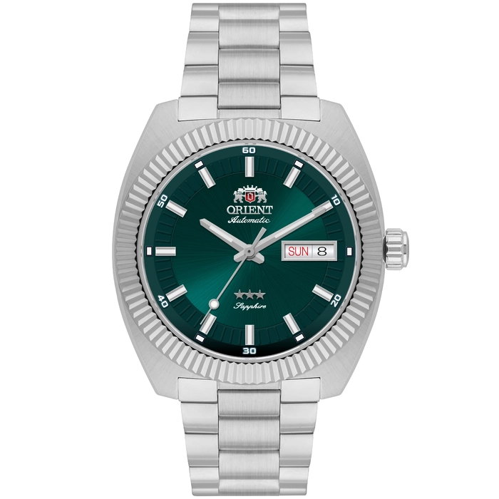 Relógio Orient Heritage YN6SS026 Automático Safira 100m Original | Taniguchi Relógios
