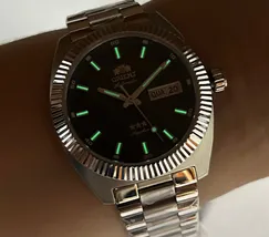 Relógio Orient Heritage YN6SS026 Automático Safira 100m Original | Taniguchi Relógios - imagem 6