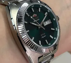 Relógio Orient Heritage YN6SS026 Automático Safira 100m Original | Taniguchi Relógios - imagem 3