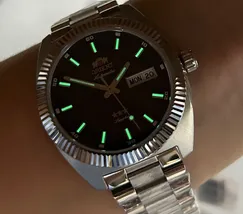 Relógio Orient Heritage YN6SS026 Automático Safira 100m Original | Taniguchi Relógios - imagem 6