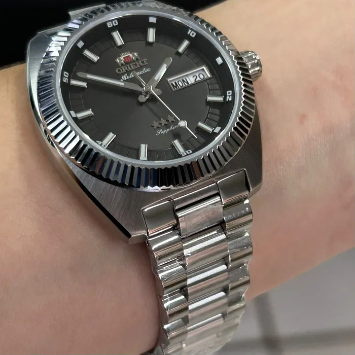 Relógio Orient Heritage YN6SS026 Automático Safira 100m Original | Taniguchi Relógios
