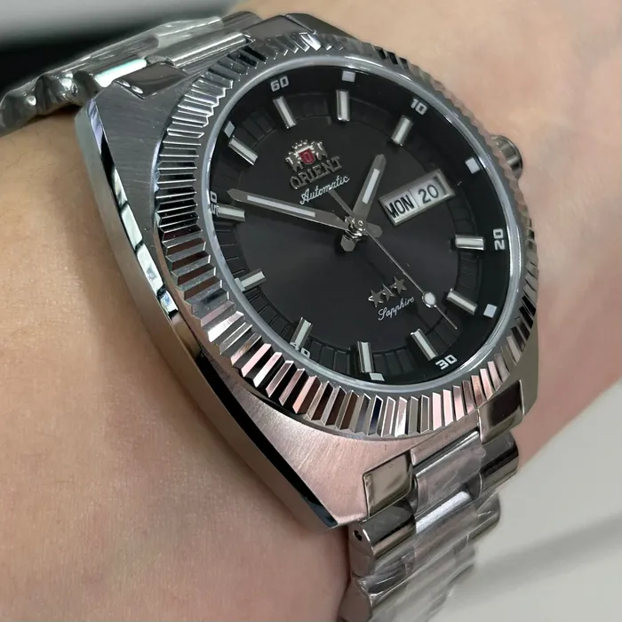 Relógio Orient Heritage YN6SS026 Automático Safira 100m Original | Taniguchi Relógios