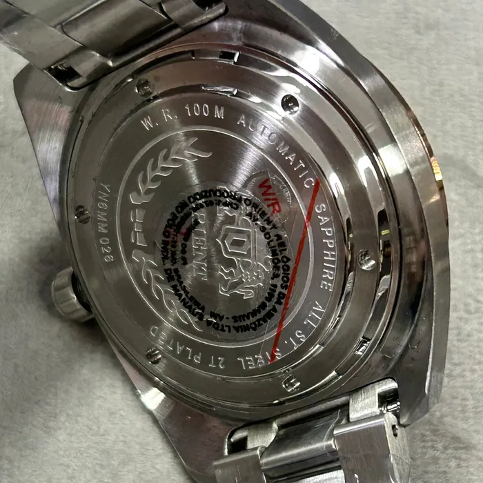 Relógio Orient Heritage YN6MM026 Misto Automático Safira 100m Original | Taniguchi Relógios