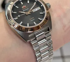 Relógio Orient Heritage YN6MM026 Misto Automático Safira 100m Original | Taniguchi Relógios - imagem 5