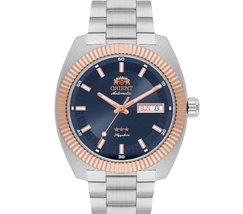 Relógio Orient Heritage YN6MM026 Misto Automático Safira 100m Original | Taniguchi Relógios - imagem 2