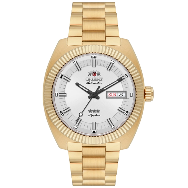 Orient 3 Estrelas Automático Heritage YN6GG026 S1KX Branco
