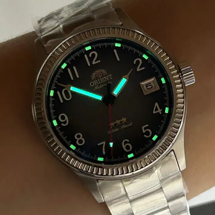 Relógio Orient Sports Land YN6SS029 Automático Safira 100m Original | Taniguchi Relógios