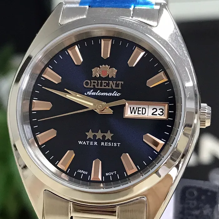 Relógio Orient 3 Estrelas 469SS084NH D1SX Automático NH36 Original | Taniguchi Relógios