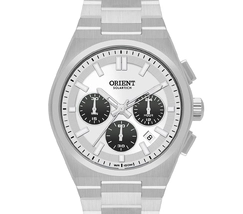 Relógio Orient SolarTech Cronógrafo MBSSC274 S1SX Panda Original | Taniguchi Relógios - imagem 2
