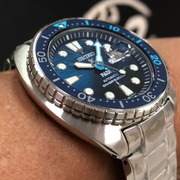 Seiko Prospex Automático King Turtle PADI SRPK01B1 Great Blue 
