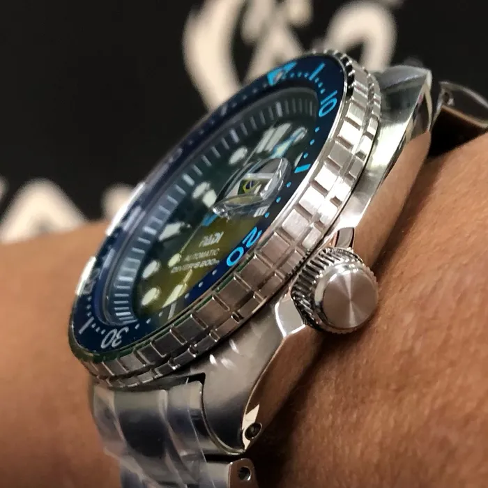 Seiko Prospex Automático King Turtle PADI SRPK01B1 Great Blue 