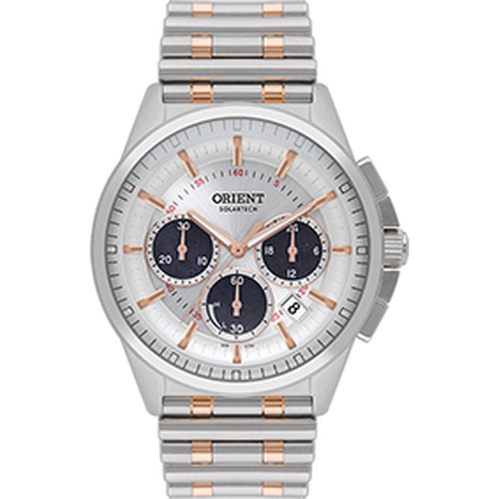 Relógio Orient SolarTech Neo Vintage MTSSC046 Cronógrafo Original | Taniguchi Relógios