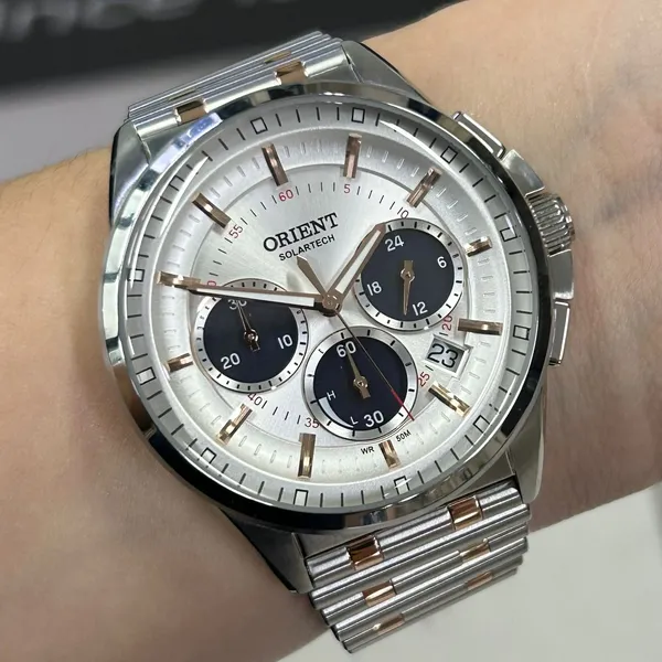 Orient Solartech Cronografo Neo Vintage MTSSC046 Panda