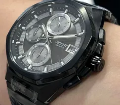 Relógio Orient SolarTech Cronógrafo MPSSC039 G1PX Safira Original | Taniguchi Relógios - imagem 4
