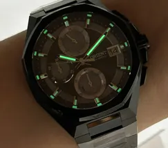 Relógio Orient SolarTech Cronógrafo MPSSC039 G1PX Safira Original | Taniguchi Relógios - imagem 6