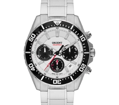 Relógio Orient ST Elite Sea MBSSC288 S1SX SolarTech Panda Safira Original | Taniguchi Relógios - imagem 2